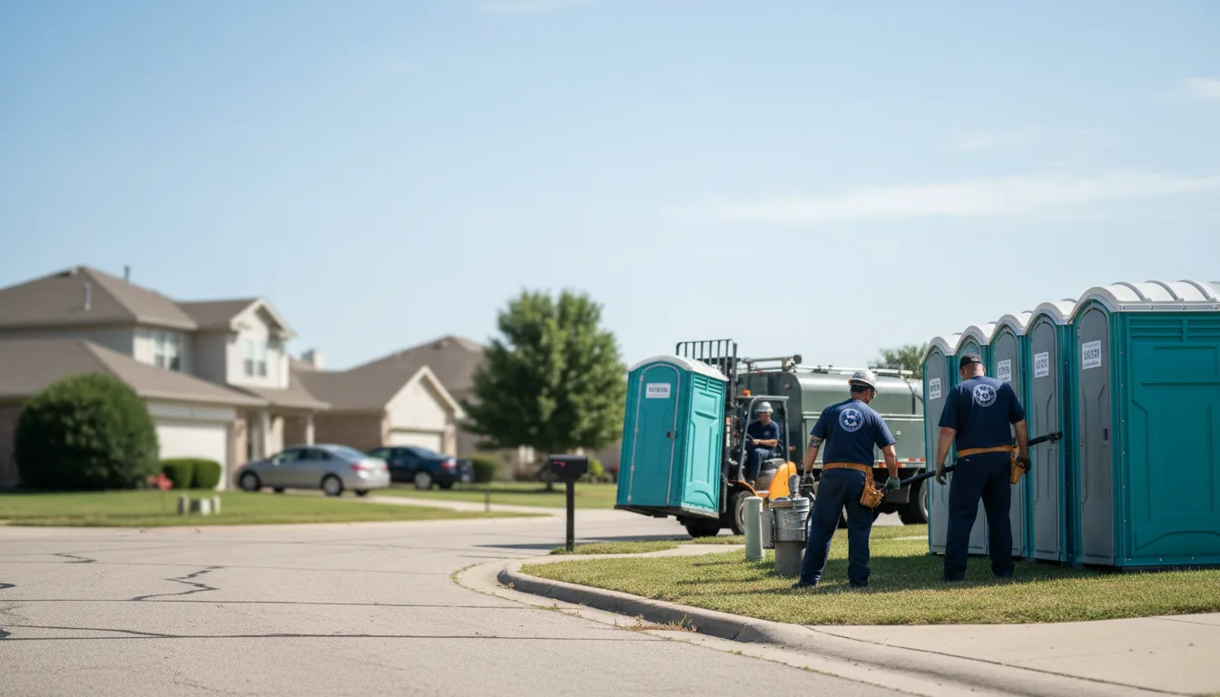 Porta Potty Rental in Bridgeport, OH near me